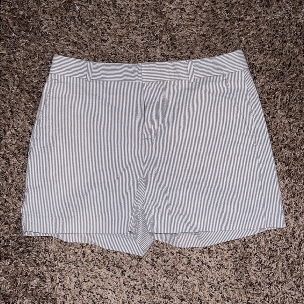 Banana Republic pinstripe shorts